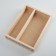 Wooden Kashpo 25.5 × 20 × 5 cm "Real Man", natural