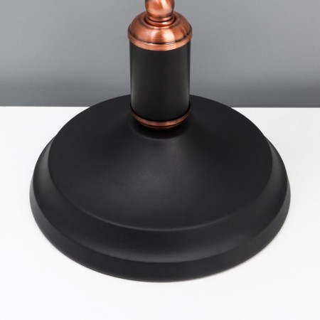Banker table lamp E27 40W Black Copper 20x26x36cm-6