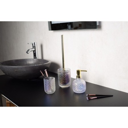 JADE liquid soap dispenser, pearly transparent color-1