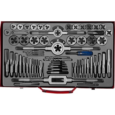 Set of taps and dicks bison 28118-H65_z01, steel 9xs, 65 items-1
