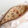Lightning cosmetic bag, beige color