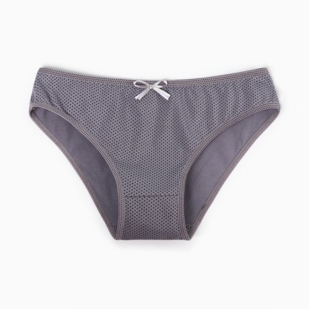 Panties women's slips Miss Beautiful, gray color, size 46-48 (XL)