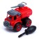 Spifle designer "fire transport", with a screwdriver, mix