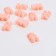 Bead "Bear marmalade" (set 10 pcs.), 1.8 × 1.2 × 0.8 cm, light pink color