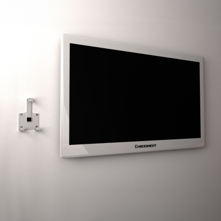 Universal bracket for game consoles, wall, white-2