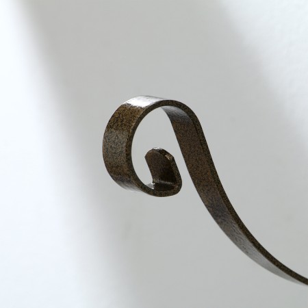 Bracket for kashpo kovaya, 28 cm, metal, bronze-7