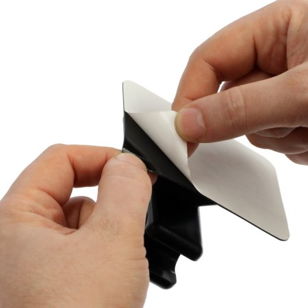 Bowle holder Zein Z109, adjustable, self -adhesive, black-10