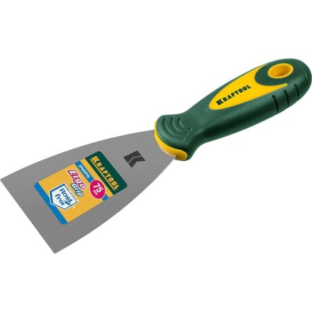 Magaric spatula Kraftool 10035-075, stainless, two-component pen, 75 mm-1