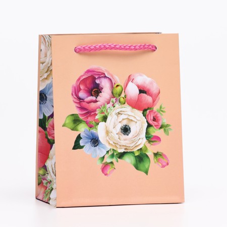 Gift package "Floral mood. Bouquet No. 1", 11.5 x 14.5 x 6.5 cm