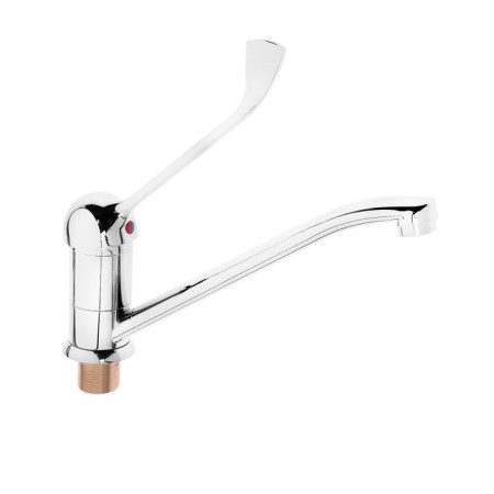 Everest kitchen mixer B49-37, single-leaf, long spout, chrome