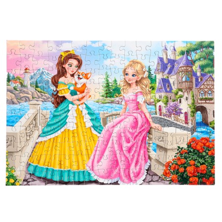 Puzzles "Princesses on the bridge", 160 elements-1