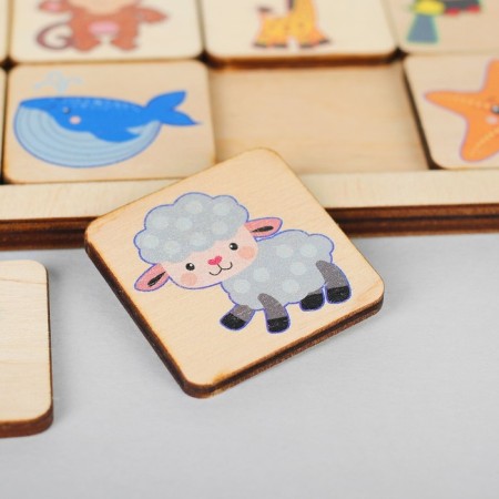 Developing wooden game "Who lives where"-2