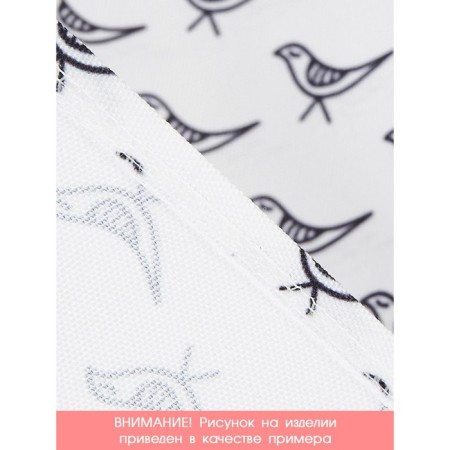 Set of napkins for setting the table "Cute Bunny", rectangular, size 32x46 cm, 4 pcs-5