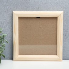 Photo frame 15x15 cm white tree No. 5
