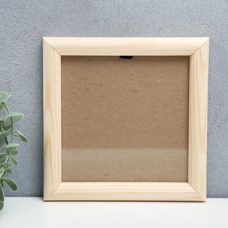 Photo frame 15x15 cm white tree No. 5