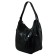 Bag bag claim. Kozh, lightning department, black color 27x15.5x33cm