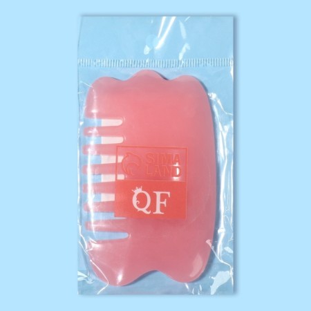 Gouas massage "Saw", 8.5 × 5 cm, pink color-9