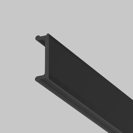 Insert-a plug of 4 m. For the profile Alm-9940-SC, black-1