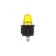 Cliva switch Round 250V 6A (3C) On-OFF yellow Rexant (Rack of 12V)