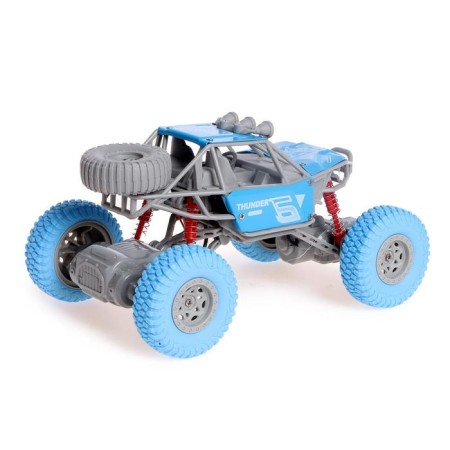Radio -controlled jeep "Extreme", 1:20, works on the battery, the color is blue-2