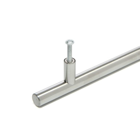 Hand -on Railing Cappio Frida, Stainless. steel, d = 12 mm, m/o 128 mm, matte nickel color-5
