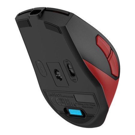Mouse A4Tech FSTYLER FG45CS AIR Red/Black Optical (2000DPI) Silent Wireless USB 1033859-6