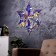 LED figure "Snowflake" 60 × 60 cm, plastic, 220 V, 8 modes, glow warm white