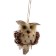 Decorative suspension "Owl on a branch" 7 × 7 × 11 cm