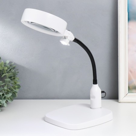 Lamp-lupa x10 for LEDX6 creativity from the Linza network d = 12 cm-2