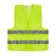 The vest is a signal, reflective, light green, 2 class, size L, 66 × 56 cm 60g/m2