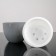 Pot for flowers with an insert "Orion", 3.5 l, color gray color