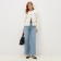 Women's tweed jacket mist r.46, milk
