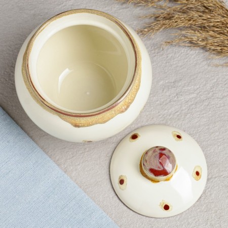 Baking pot "Russian" 0.5l / 12x13cm, caramel-3