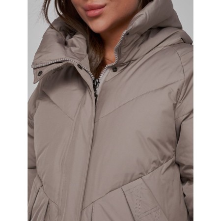 Winter jacket, size 52, light brown color-11