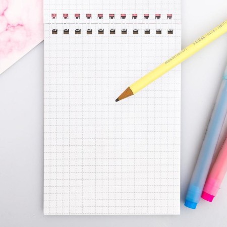 Notepad on the crest A6, 40 sheets "since March 8"-2