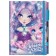 Notepad for Girls Nebulous Stars Nebulia, on an elastic band, with a ballpoint pen