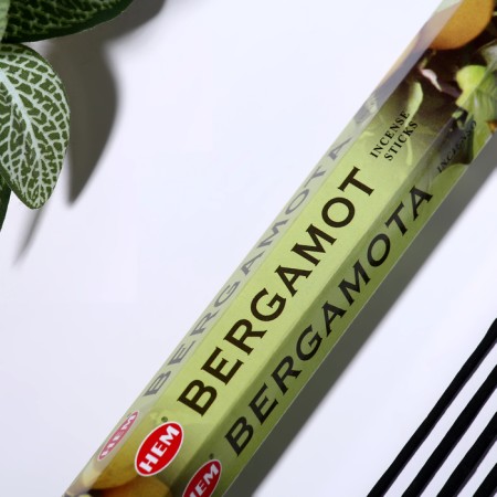Incense hem "bergamot. Bergamot", 20 wands in the package, hexagon-1