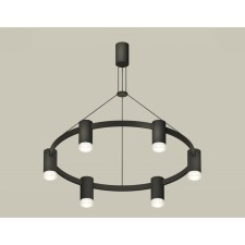 A set of suspended lamp with composite crystal Ambrella Light, Traditional Diy, XB9022200, GU5.3, Black Sand color, transparent