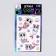 Set "Children's Tattoos", glow in the dark, 2 sheets