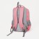 School backpack of textiles on a zipper, 4 pockets, Fulldorn, pink color