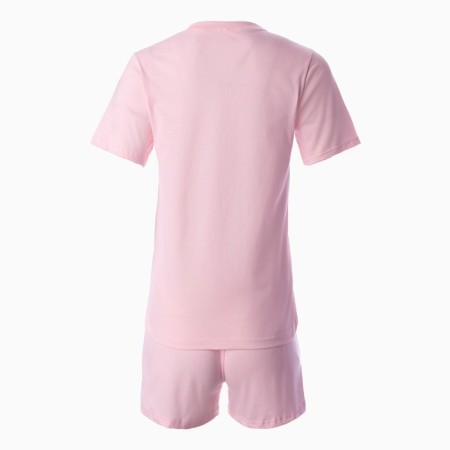 Homemade set (T -shirt, shorts), Powder color size 52-5