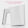 Mug - sieve for sifting a powder shade, automatic, 1 l, white color