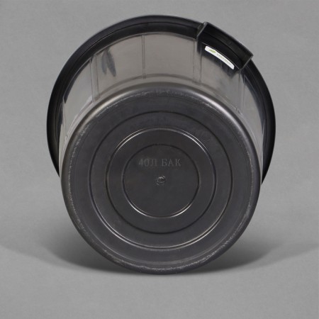 Household tank, 40 l, with a lid, black-7