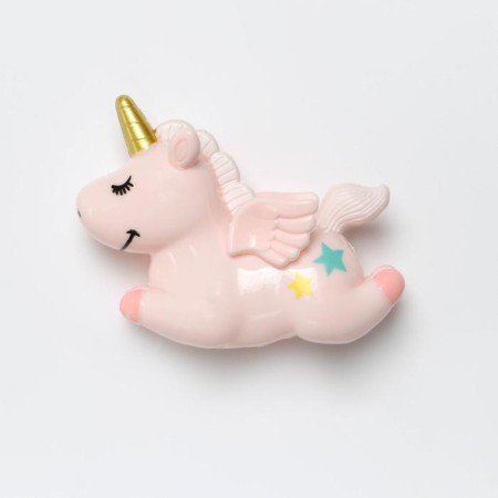 Topper for the Cake "Unicorn", 8.7 × 3.5 × 7 cm, pink color-4