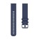 Smart hours strap, 20 mm, silicone, blue