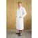 Male dressing gown, shal, size 52, white color, waffle