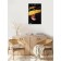 Carty clock is wall-mounted, interior "girl", 57 x 35 x 4 cm, silent