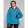 Ski jacket women's winter, size 60, blue color