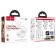 Hoco EQ3, TWS headphones, wireless, vacuum, BT 5.3, 40/300 mAh, white