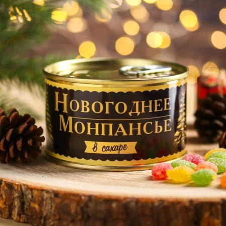 Monpensier in Sahara, Caramel Lollice in a Tinning Bank, 140 g